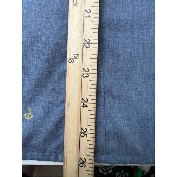 Walker Refinery Mens Button Down Shirt Size XL Sailboat Print Blue Short Sleeve - Picture 8 of 10